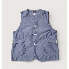 POST OVERALLS #1512-HBB Royal Traveler : high count broadcloth blue画像