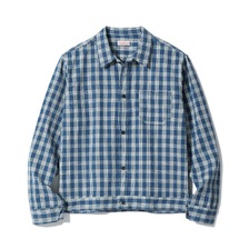 UNION SUPPLY by SUN SURF Lot No. US15901 PALAKA CHECK SHIRT BLOUSE画像