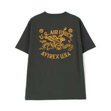 AVIREX CHAIN STITCH EMBROIDERY T-SHIRT 7836134004画像