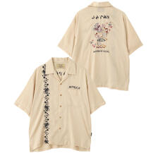 AVIREX SOUVENIR S/S SHIRT&rdquo;DRAGON &CHERRY BLOSSOMS&rdquo; 7836123003画像