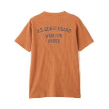 AVIREX MINI WAFFLE T-SHIRT &rdquo;U.S.COAST GUARD&rdquo; 7836134009画像