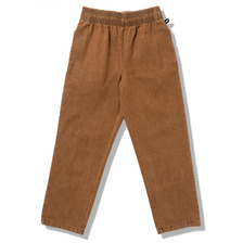COOKMAN Chef Pants Semiwide Denim Brown 231-61837画像