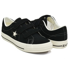 CONVERSE ONE STAR SUEDE V-3 BLACK 33702990画像