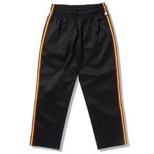 COOKMAN Chef Pants Semiwide Wienerschnitzel Side Line Black 181-61881画像