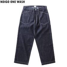 HOUSTON US Cotton M-35 Denim Trousers Pant 10168画像