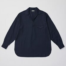 ULTERIOR SILKY SOFT TWILL SKIPPER SHIRT USH66-LA198-A画像
