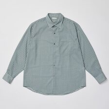 ULTERIOR SUPER LIGHT WOOL CHECK SHIRT USH69-LA237-B画像