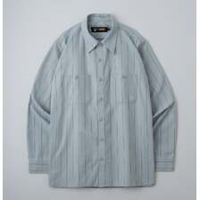 BLUCO スタンダードワークシャツ L/S -Stripe- 161-11-119画像