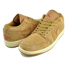 NIKE AIR JORDAN 1 LOW SE flax/flax-varsity red-muslin HV4089-200画像