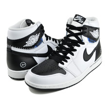 NIKE FRAGMENT UNION AIR JORDAN 1 RETRO HI OG SP wht/blk II7282-100画像