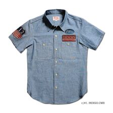 DELUXEWARE WWS-33SPT SHORT WORK SHIRT画像
