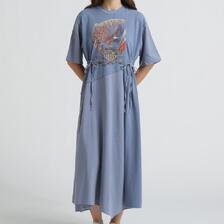AVIREX REMAKE‐STYLE DRESS WITH EAGLE PRINT 7836117604画像