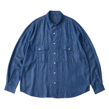 PORTER CLASSIC ROLL UP BOTANICAL SHIRT PC-016-3988画像