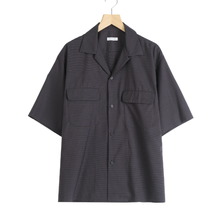 Kaptain Sunshine Summer Wool Open Collar SS Shirt KS26SSH02画像