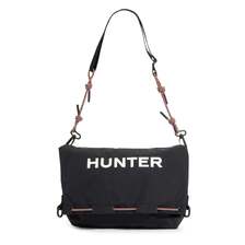 HUNTER ORIGINAL TRAVEL MULTI FUNCTION SACOCHE BLACK/RED BOX LOGO UBX7124NRS画像