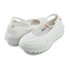 HUNTER WOMENS TRAVEL FLOW MESH BALLERINA WHITE WILLOW WFF3117MSH-WHW画像