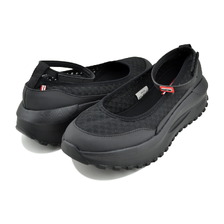 HUNTER WOMENS TRAVEL FLOW MESH BALLERINA BLACK WFF3117MSH-BLK画像