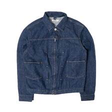 AUTHEN VINTAGE DENIM ZIP UP JACKET RINCE AUT-175-001画像