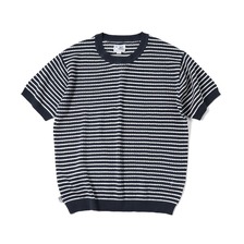 gym master メッシュニットクルーネック G721758画像