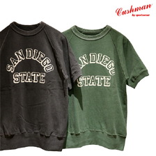 Cushman VINTAGE WASH MINI PILE SWEAT TEE "SAN DIEGO" 26876画像