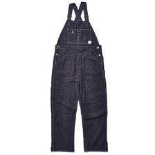John Gluckow Lot JG-41 Strongarm Reinforced Overalls ストライプデニム画像