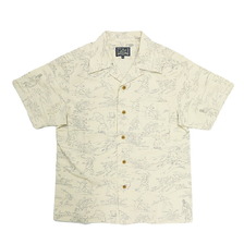 STUDIO D'ARTISAN 鳥獣戯画 オープンシャツ 5736画像