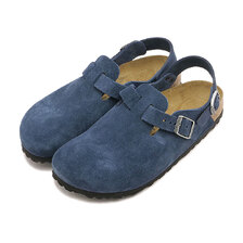 BIRKENSTOCK TOKIO II (NARROW) NEW-NAVY | SUEDE-LEATHER 1030668画像