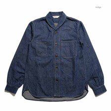 ORGUEIL SHAWL COLLAR DENIM WORK SHIRT OR-5127画像