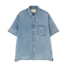 AVIREX WIND THROUGH DENIM S/S SHIRTS 7836123009画像
