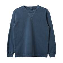 BARNS &ldquo;COZUN" 両Vガゼット クルーネック ロング Tシャツ Pigment Dye 2026S/S Seasonal Color BR-3043PG画像