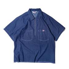 BEN DAVIS DENIM Half Zip Shirts BDZ5-7002画像