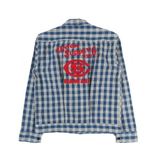 UNION SUPPLY PALAKA CHECK SHIRT BLOUSE W/chain emb'd US15902画像