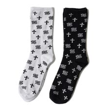 Subciety Paisley cross socks 155-80146画像