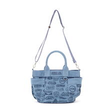 AVIREX DENIM PATTERN MINI TOTE BAG 7836176702画像