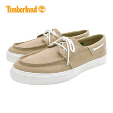 Timberland MYLO BAY LOW LACE SNEAKER Light Beige Canvas A67NH-ER1画像