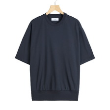 marka BLOUSING TEE -ORGANIC COTTON HIGH TWIST KNIT- M26B06CS01B画像