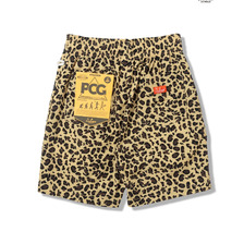 COOKMAN Chef Pants Short LightLeopard Beige 231-62906画像