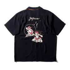 HOUSTON 41278 SOUVENIR SHIRT (FUJIN & RAIJIN)画像