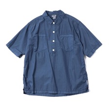 gym master ピグメントコットンナイロンプルオーバーシャツ G733791画像