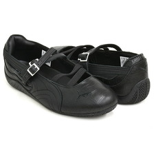 PUMA SPEEDCAT BALLET CROC WNS PUMA BLACK - COOL DARK GREY 405327-01画像