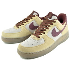 NIKE AIR FORCE 1 07 PREMIUM linen/burgundy crush IQ3408-286画像
