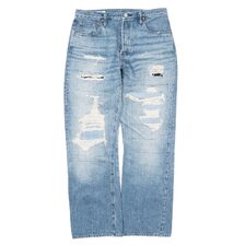 AUTHEN VINTAGE STRAIGHT LEG REPAIR USED AUT-076-042画像