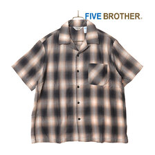 FIVE BROTHER LIGHT OMBRE ONE-OP SHIRTS 152630画像