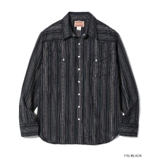 SUGAR CANE Lot No. SC29685 / INDIGO DOBBY WESTERN SHIRT画像