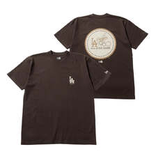 NEW ERA 半袖 コットン Tシャツ ロサンゼルス・ドジャース オールスターゲーム バーントウッド 14856708画像