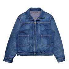 MINEDENIM Grainy Denim Zipup GJKT 2604-8002画像