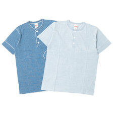 Healthknit INDIGO HENLEYNECK S/S 10070画像