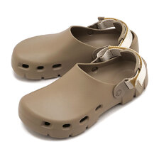 BIRKENSTOCK BIRKI FLOW TECH LOOP GRAY-TAUPE | EVA 1031364画像