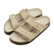 BIRKENSTOCK ARIZONA NARROW SANDCASTLE/OYSTER | BIRKO-FLOR 1031438画像