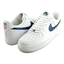 NIKE AIR FORCE 1 07 LV8 TEAM USA wht/midnight navy IQ0407-100画像
